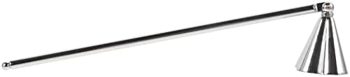 EXCEART Silver Candle Snuffer with Handle