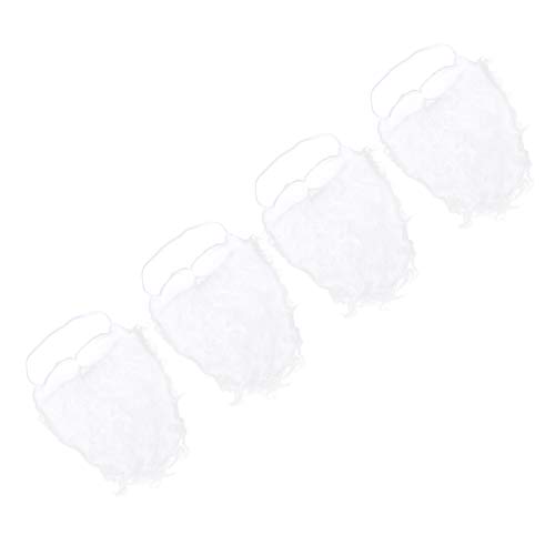 Uonlytech 4pcs Santa Beard Christmas Costume Wig 1