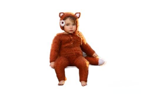 Handmade Foc Costume for Baby Girl 3-6mth