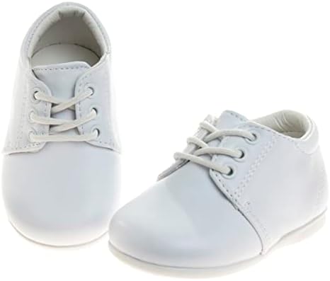 Josmo Baby Boys Dress Shoes - Casual Leatherette Derby Walking Shoes
