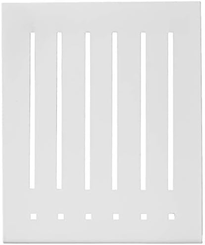 Spectrum Diversified Large Rectangle Bookends White 1
