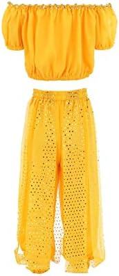 Baby Girl Belly Dance Costume Set with Hoodie and Pants