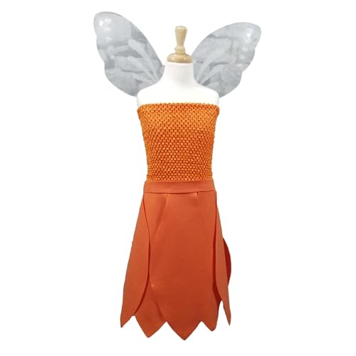 Orange Animal Fairy Costume for Kids and Adults 1
