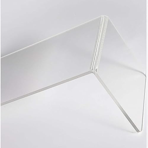 Acrylic Bookends Holder Organizer Non-Skid Book Stand 1
