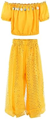 Baby Girl Belly Dance Costume Set with Hoodie and Pants