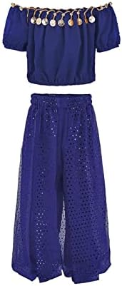 AMIMOJY Handmade Belly Dance Costume for Girls Winter