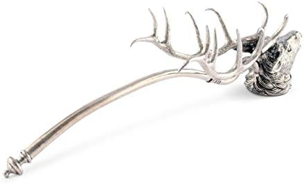 Vagabond House Pewter Elk Candle Snuffer Extinguisher 1