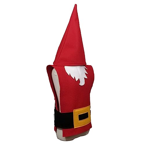 Red Gnome Costume Set for All Ages