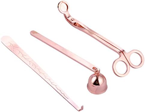 MUXSAM 3 in 1 Candle Snuffer Set Rose Gold 1