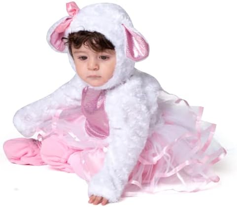 Spooktacular Creations Pink Lamb Costume for Baby Girls