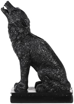 Ibluelover Wolf Candle Holder Gothic Home Decor