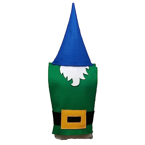Green and Blue Gnome Costume Set - Kids Adults