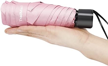 TradMall Mini Travel Umbrella with 95 UV Protection 1