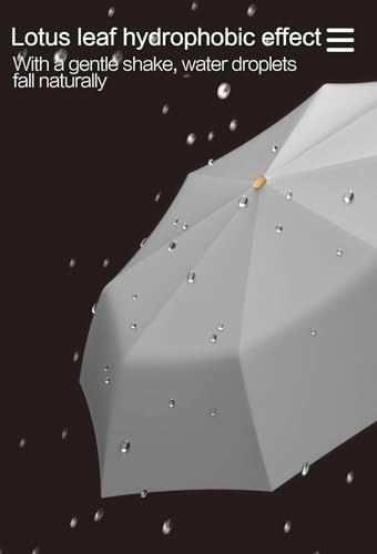 Moorrlii Mini Travel Folding Umbrella - UPF 50 UV Protection