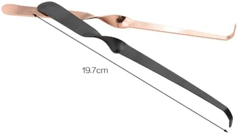 Mollensiuer 3-Pack Candle Wick Dippers - Snuffers Black Silver Rose Gold