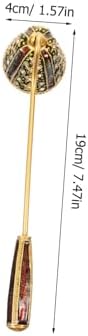 Ciieeo Candle Snuffer with Rhinestone Star Design