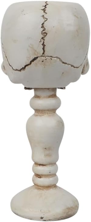 Holiberty Gothic Halloween Skull Candle Holder 1