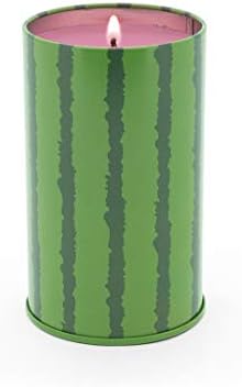 Watermelon Fruit-Scented Soy Candle in Vibrant Tin