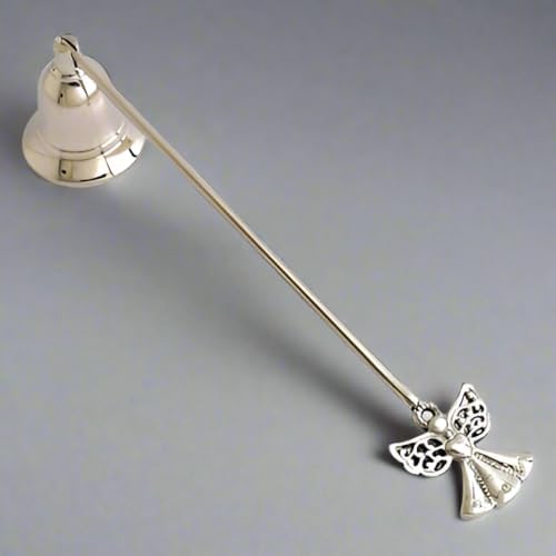 Silver 9 Inch Angel Candlesnuffer Set of 4