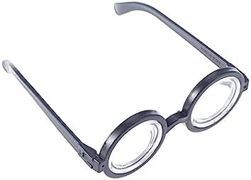 Three Piece Halloween Costume Fake Eyeglasses Beard Goatee Props
