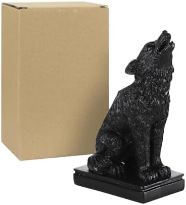 Ibluelover Wolf Candle Holder Gothic Home Decor