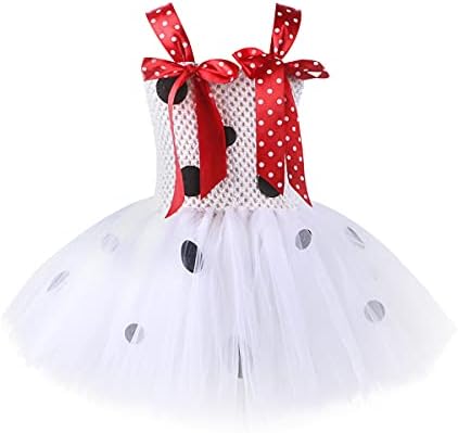IMEKIS Baby Dalmatian Cow Costume with Ears and Bowtie