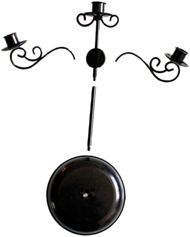 Gothic Metal Candlestick Holder for Dinner Table Centerpieces