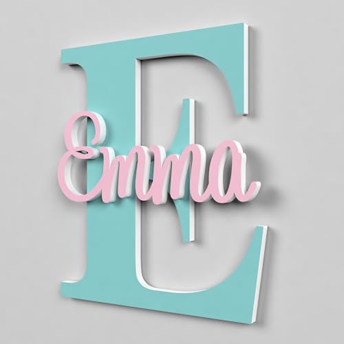 Personalized Baby Name Sign with Satin Finish