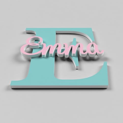 Personalized Baby Name Sign with Satin Finish