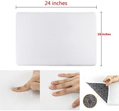 Golden Ornament Bath Mat 16x24 Non-Slip