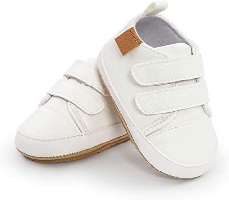 Soft Rubber Sole Baby High-Top Sneakers for Girls and Boys