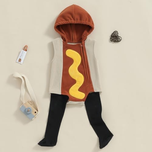 Madjtlqy Halloween Baby Costume Toddler Romper Set