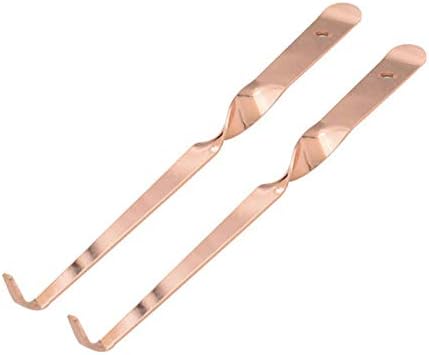 Luzen 2Pcs Stainless Steel Wick Dippers Candle Accessories Rose Gold