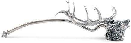 Vagabond House Pewter Elk Candle Snuffer Extinguisher 1