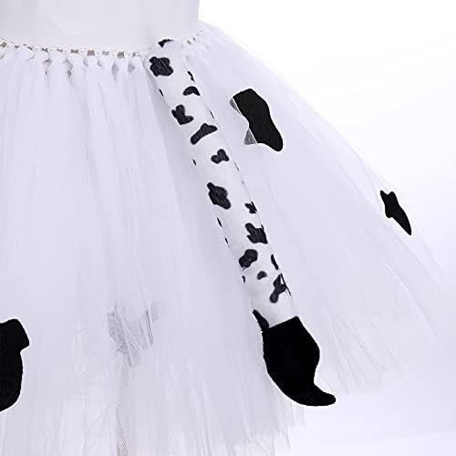 Toddler Safari Animal Costume Tutu Dress with Ears Headband Tail