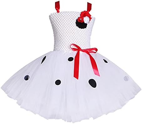 IBTOM CASTLE Dalmatian Costume Tutu Dress for Baby Girls