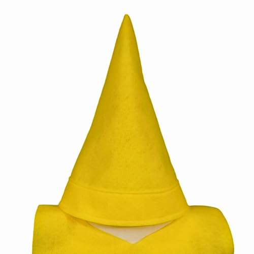 Yellow Crayon Costume Set - Tunic and Hat for All Ages
