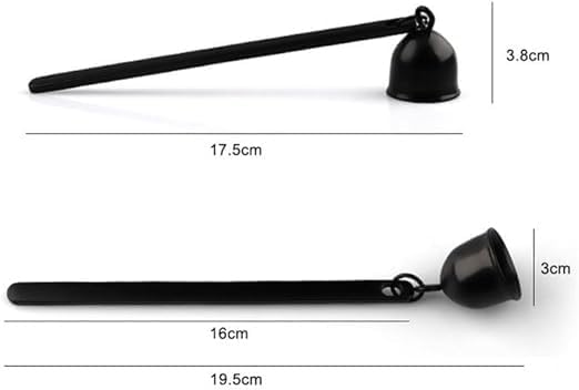 MUXSAM Rose Gold Bell-Shaped Candle Candlesnuffer