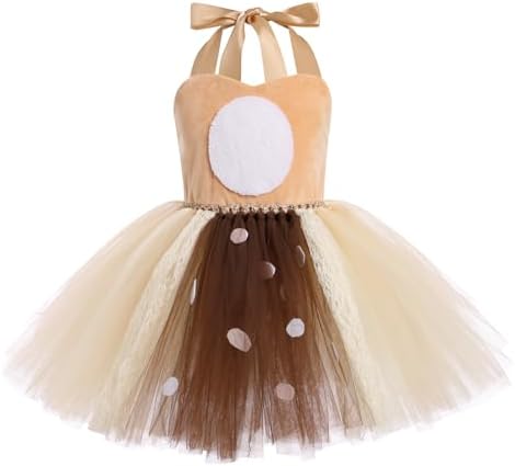 ODIZLI Christmas Costume for Baby Girls Tutu Romper Dress Set