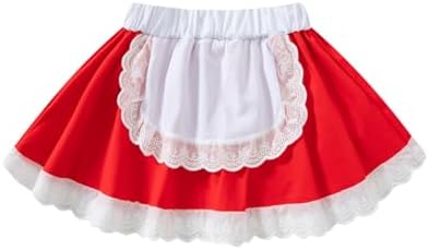 IWALUE Infant Girl Little Red Riding Hood Costume Set