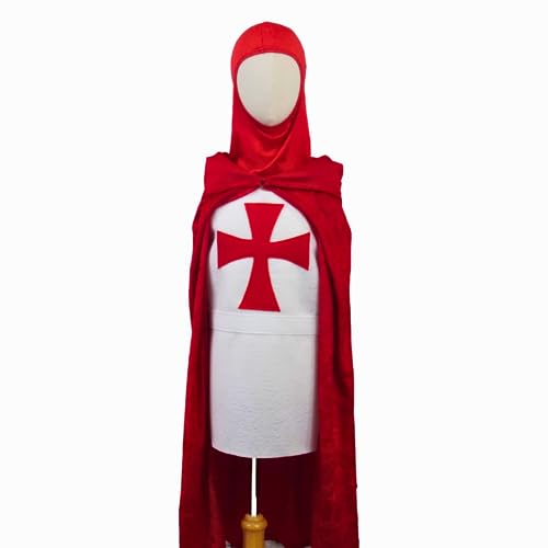 Teatots Party Planning Deluxe Knight Templar Costume Set Black Boys
