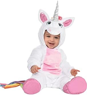 Amscan Baby Girls Unicorn Costume Set 1 Set
