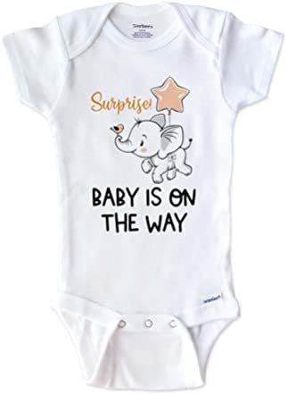 Hello Handmade Surprise Baby Onesie Elephant Bird Balloon 1