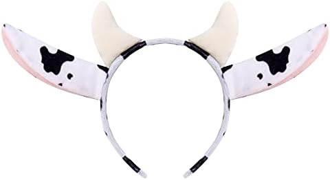 IWEMEK Girls Cow Cosplay Dress Set 6-12 Months