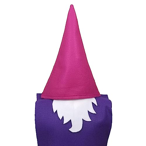 Purple and Pink Gnome Costume for Kids and Adults