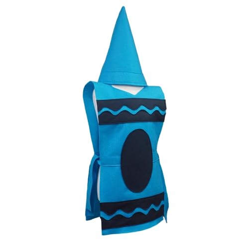 Light Blue Crayon Costume Set for Kids and Adults