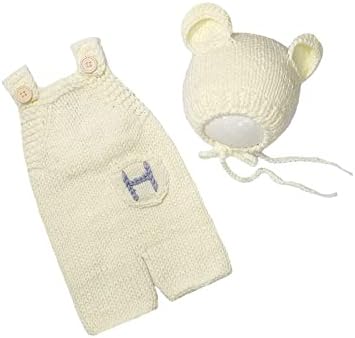 Newborn Photography Bear Crochet Outfit for Baby Boy Girl