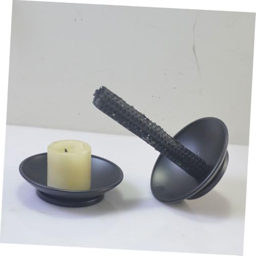 GOOHOCHY Rustproof Gothic Candlestick Holders Set 1