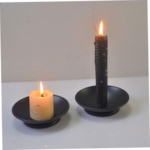Gothic Metal Candlestick Holder for Centerpiece