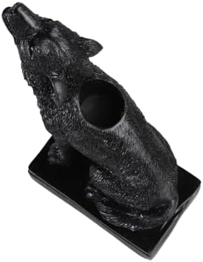 Ibluelover Wolf Candle Holder Gothic Home Decor